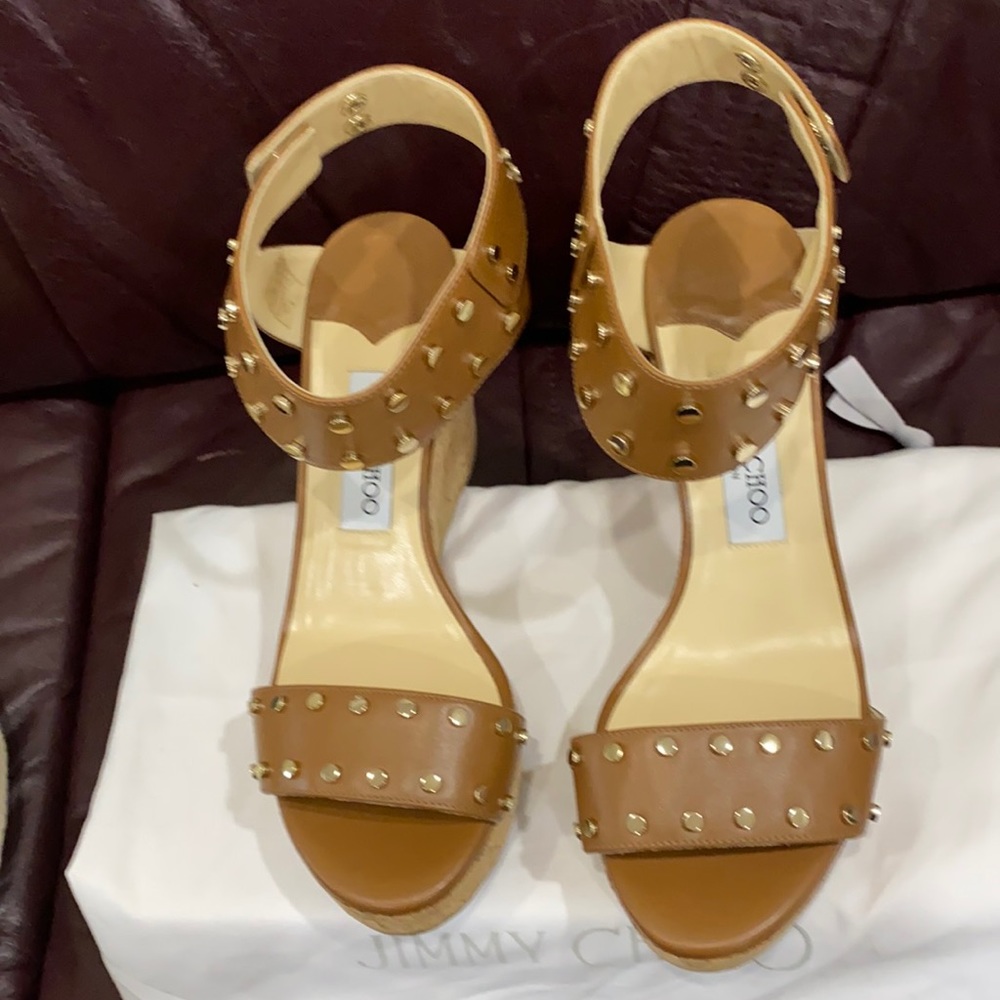 Light Brown Jimmy Choo Wedge